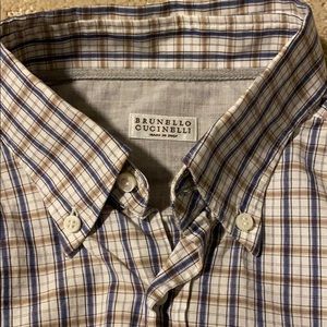Brunello Cucinelli button down sport shirt